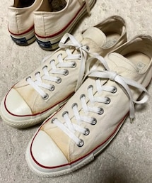 VINTAGE | 🔸80sコンバース  オールスター ロウ 生成り ★メルカリ出品中‼️(スニーカー)