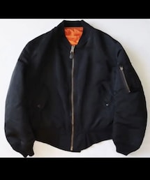 VINTAGE | 🔸90s USA製 アルファ MA-1 黒 XXL  (MA-1)