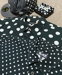 🔸大好きなドット柄❤️ | 🔸ギャルソン &シュプリーム💕　#水玉 #ドット(シャツ/ブラウス)