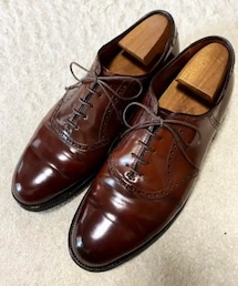 ALDEN | 🔸オールデン コードバン サドルシューズ 994(茶) ★メリカリ出品中‼️(ドレスシューズ)