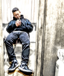 🔸迷った一枚🐸 | 🔸疲労困憊💦　またサイド刈り上げました😒(デニムパンツ)