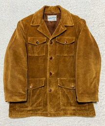 VINTAGE | 🔸ウィリアムバリー  コーデュロイボアジャケット(茶) ★メルカリ出品中‼️(その他アウター)