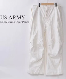 VINTAGE | 🔸90s USARMY スノーカモパンツ medium×short(カーゴパンツ)