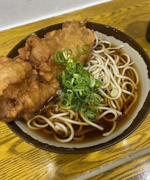 🔸から揚げが食べたくて😋 | 🔸弥生軒(我孫子)  から揚げそば  440円(その他)
