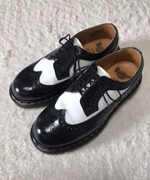 Dr. Martens | 🔸英国製ドクターマーチン  コンビシューズ(白黒)(ブーツ)