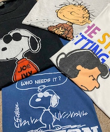 🔶メルカリ出品中🙋‍♂️ | 🔶70s〜90s USA製 VTGスヌーピーTシャツ #ビッグサイズ(Tシャツ/カットソー)