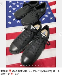 VINTAGE | 🔸上➡︎90s移行期 VANSエラ(黒)11 ★メルカリ出品中‼️(スニーカー)