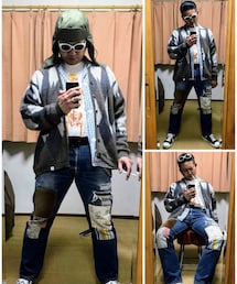 JACK PURCELL | 🔸アーガイル柄モヘアカーディガンコーデ✨(その他)