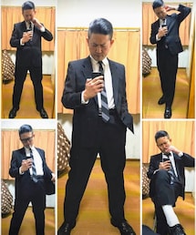 🔸やっぱ無難にこっちかな🤔⁉️ | 🔸ギャルソンアーカイブ ブラックセットアップ😎✨(その他)