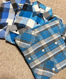 🔸メルカリ出品中🙋♂️ | 🔸60s USA製 BIG MAC ネルシャツ(ブルー) ★メルカリ出品中‼️(シャツ/ブラウス)