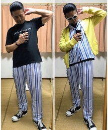 🔸前回のパジャマセットアップコーデ😎✨ | 🔸おたポ🐷🅱️‼️ grunge is dead(黒)(その他)