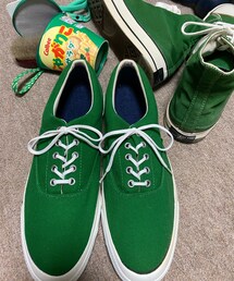🔸お気に入りのケロ色スニーカー🐸💕 | 🔸90sスキッドグリップ&70sチャックテイラー👟✨(スニーカー)
