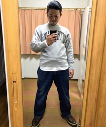 🔸前回のchampionスウェットコーデ🐷‼️ | 🔸シャツレイヤード×ペインターパンツ✨(その他)