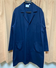 VINTAGE | 🔸イタリア軍 ステンカラーコート ネイビー  L  ★メルカリ出品中‼️(ステンカラーコート)