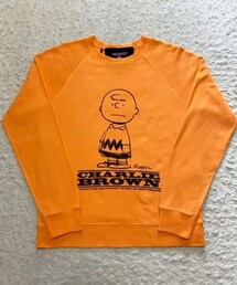 MARC JACOBS | 🔸ぷぷこさん着用 マークジェイコブズ  チャーリーブラウン オレンジ(スウェット)