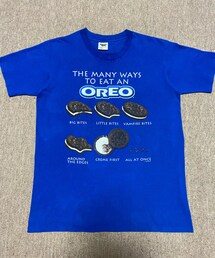 VINTAGE | 🔸96年USA製 OREO オフィシャルプロモTシャツ 青 L(Tシャツ/カットソー)