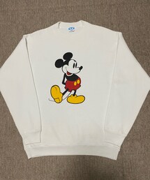 VINTAGE | 🔸60sDisney USA製VTGスウェット ミッキーマウス(白)XL (スウェット)