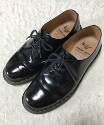 COMME des GARCONS HOMME DEUX | 🔸ギャルソンオムドゥ×ドクターマーチン  ３ホールブーツ(黒) 🔸メルカリ出品中‼️(ブーツ)