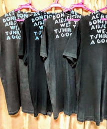 MARTIN MARGIELA | 🔸お気に入りエイズT💕 マローン(黒)×白 98AW XL(Tシャツ/カットソー)