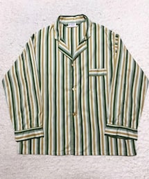 VINTAGE | 🔸ヴィンテージ  ストライプパジャマシャツ  ★メルカリ出品中‼️(シャツ/ブラウス)