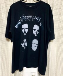 VINTAGE | 🔸BROCKUM  メタリカT(1991年)黒 XL  ★メルカリ出品中‼️(Tシャツ/カットソー)