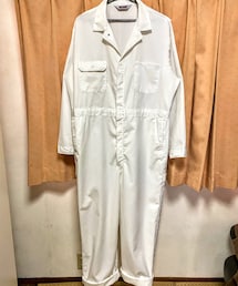 VINTAGE | 🔸80s USA製 BIGMAC つなぎ 白 46(XXL) ★メルカリ出品中‼️(つなぎ/オールインワン)