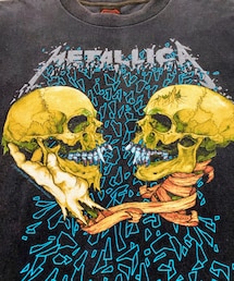 VINTAGE | 🔸METALLICA ジェイソン着用1891年製メタリカシャツ(黒) ★メルカリ出品中‼️(Tシャツ/カットソー)