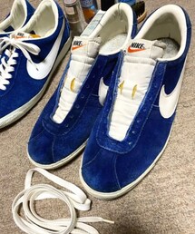 🔸靴イジりー💦① | 🔸ピッカピカに仕上げてみたよ🙋‍♂️ 70s NIKE ブルイン スエード 青👟✨(スニーカー)