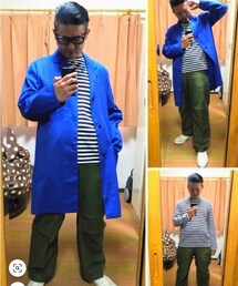 🔸前回のフレンチワークスタイル🐷✨ | 🔸ボーダートップス×ワークパンツ🐸✨(その他)