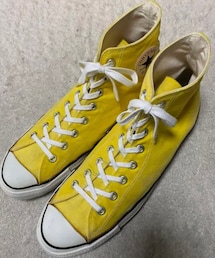 VINTAGE | 🔸80sコンバース オールスターHI(レモンイエロー) ★メルカリ出品中‼️(スニーカー)