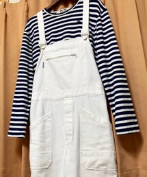 🔸ただ今出品中🐷👍 | 🔸モリネル オーバーオール(白)  ★メルカリ出品中‼️(その他)