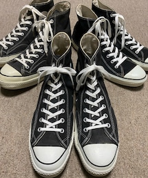 CONVERSE | 🔸左➡︎60sチャック、真中➡︎70s囲み黒ロゴ、右➡︎90s(スニーカー)
