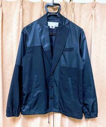 GANRYU | 🔸ガンリュウ パネル切替コーチテーラードジャケット(黒) ★メルカリ出品中‼️(テーラードジャケット)