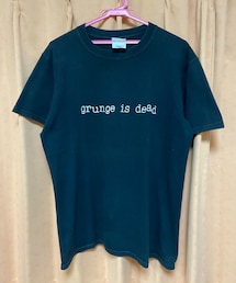 VINTAGE | 🔸90sVTG  grunge is  dead(黒)  ★メルカリ出品中‼️  (Tシャツ/カットソー)