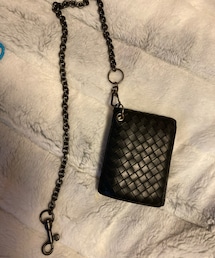 BOTTEGA VENETA | 酔っ払ったら無くすので、チェーン付き笑笑(財布)