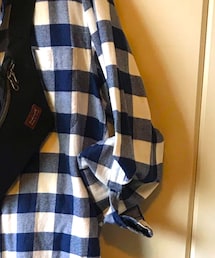 UNIQLO | 息子氏のネルシャツを拝借(^o^)/(シャツ/ブラウス)