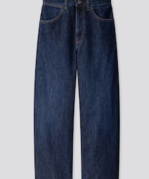 UNIQLO | ¥2,990(^o^)/近所のホームセンターで、太デニムのおばあちゃんを見かけて、めっちゃカッコいいなと思って🥺(デニムパンツ)