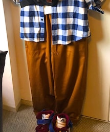 GU | 息子氏のシェフパンツを拝借(^o^)/(その他パンツ)