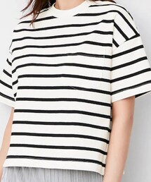 GU | コレも確か、期間限定価格で¥980でした👍(Tシャツ/カットソー)