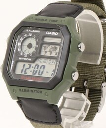 CASIO | CASIO カシオ / スタンダード デジタル ミリタリーベルト 100M防水 腕時計 AE-1200WHB-1B AE-1200WHB-3B //(デジタル腕時計)