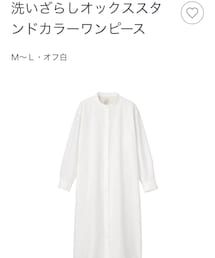無印良品 | シャツワンピース