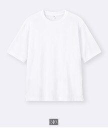 GU | ドライポンチT 5分袖(Tシャツ/カットソー)