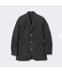 GU | カバーオール(ストライプ) beautiful people (セットアップ可能) L(カバーオール)