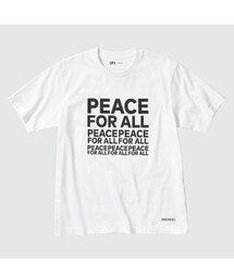 UNIQLO | PEACE FOR ALL UT グラフィックTシャツ（半袖・レギュラーフィット）佐藤可士和　CL(Tシャツ/カットソー)
