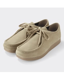 GU | リアルレザーモカシンシューズ　27cm(モカシン/デッキシューズ)