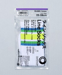 FAMILY MART | ラインソックス　蛍光グリーン(ソックス/靴下)