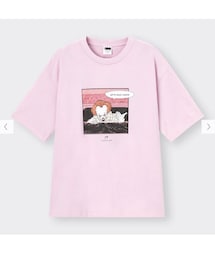 GU | グラフィックT(5分袖) WARNER BROS. 3 / XL(Tシャツ/カットソー)