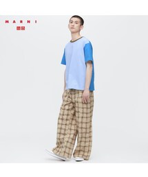 UNIQLO | イージーワイドフィットパンツ M(その他パンツ)
