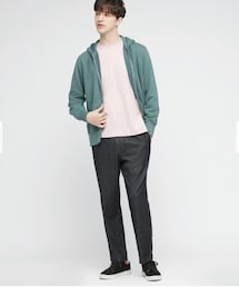 UNIQLO | ジャージーリラックスアンクルパンツ（デニム）S(その他パンツ)