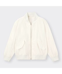 GU | コットンリラックスフィットMA-1ブルゾン　XL(MA-1)